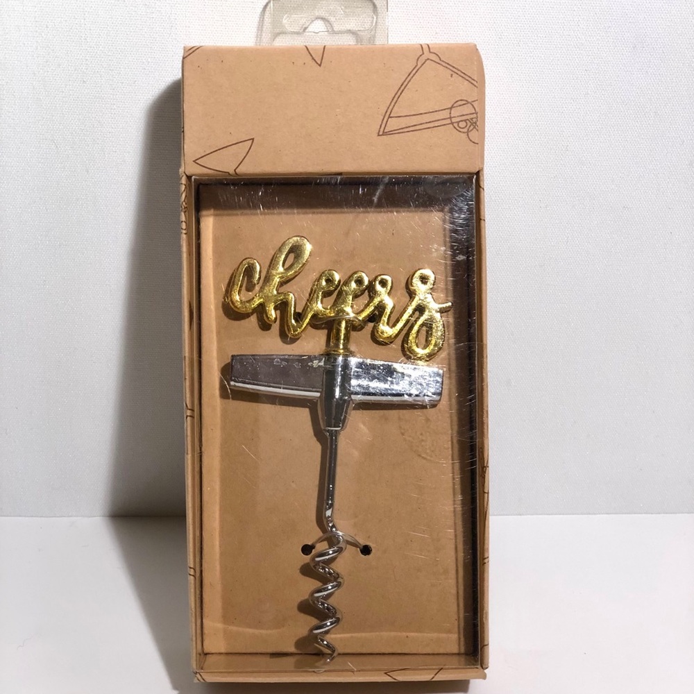⛄️ “Cheers” Wine bottle opener